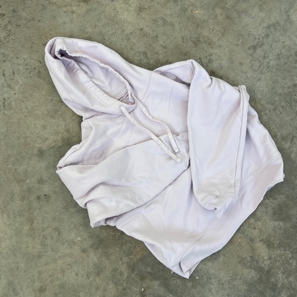 Lavender Hooded Sweatshirt - Picture 3 of 4